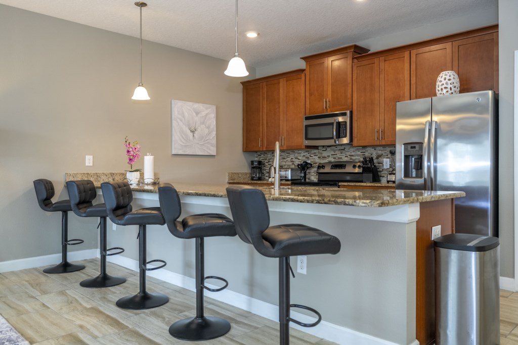 Fully equipped kitchen