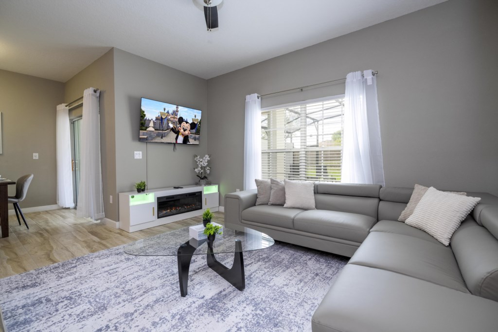 Living Room w/ Fireplace