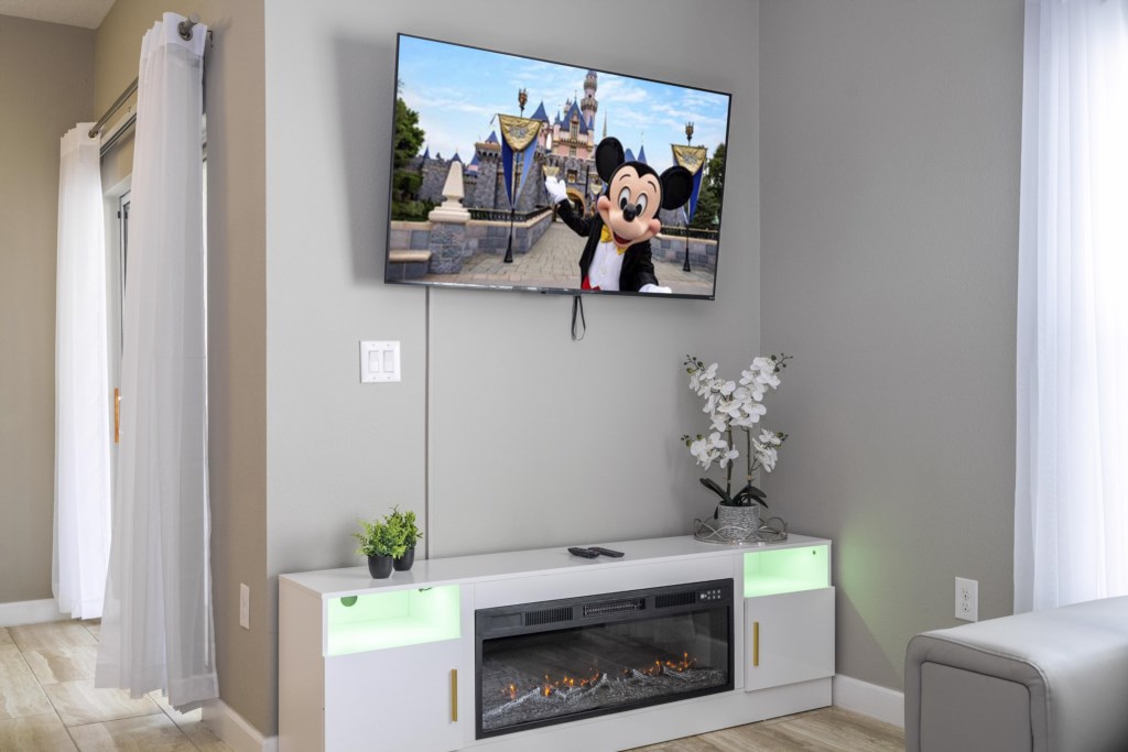 Open floor dining and living