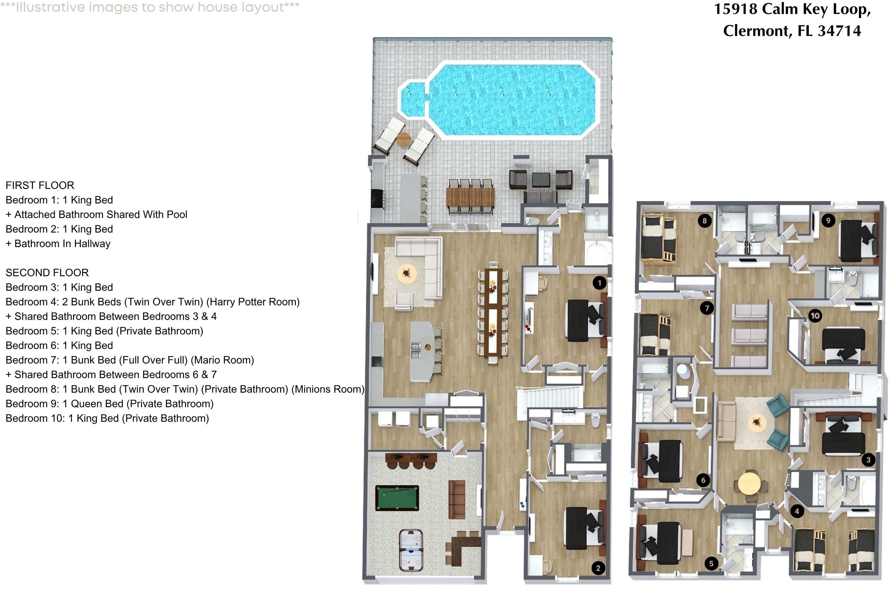 10 bedroom vacation house at Windsor Cay - Image 79
