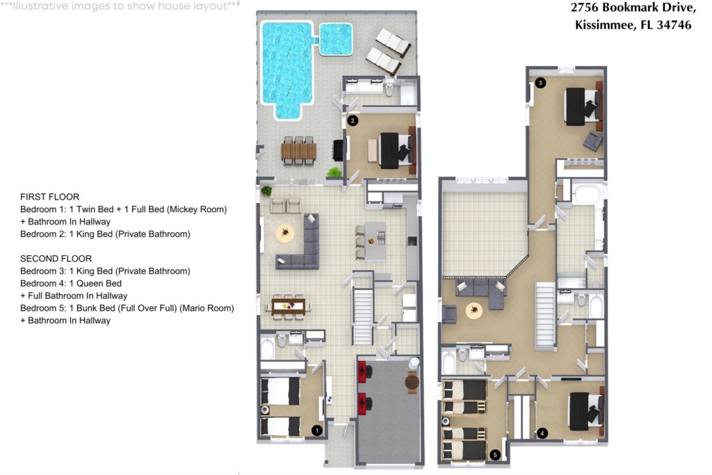 5 bedroom vacation house at Storey Lake - Image 38