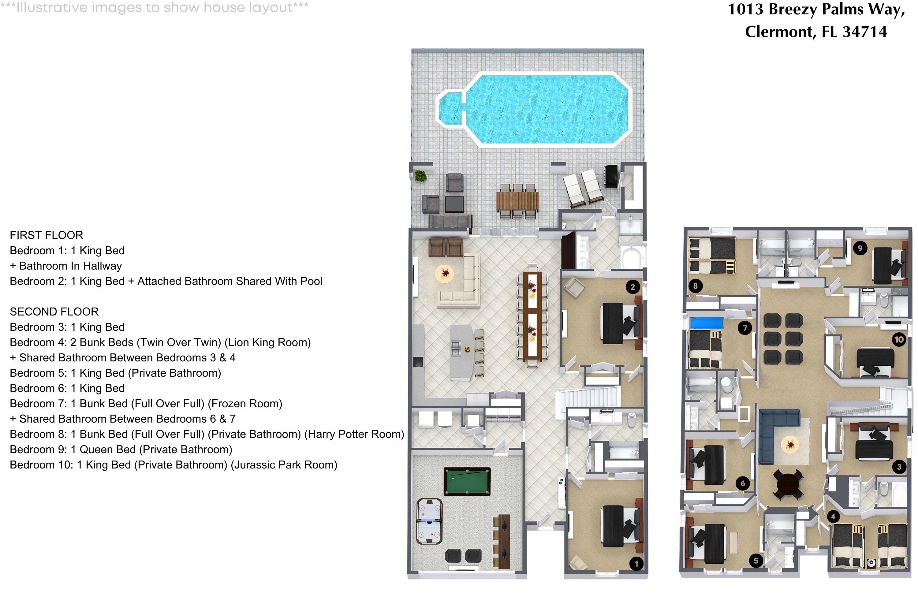 10 bedroom vacation house at Windsor Cay - Image 65