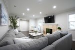 Living Room with Sleeper Sofa
Living Room with custom sectional with queen sleeper sofa