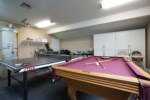 Game Room with Full-sized Billiards and Ping Pong