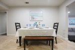 Dining Area with Additional Seating in Living Room and Peninsula