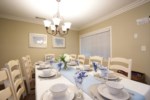 Dining Room with Ample Seating
Dining Room with seating for 10 and additional seating at bar