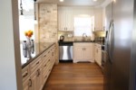 Open Concept Custom Kitchen with Granite Countertops
