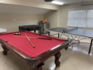 Game Room with Full-sized Billiards and Ping Pong