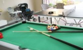 Game Room with Full-size Billiards and Ping Pong