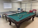 Game Room with Full-size Billiards and Ping Pong
Game Room with ping pong and pool table view #1