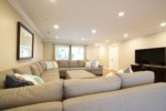 Spacious Living Room with Oversized Sectional and Sleeper Sofa
