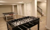 Downstairs Game Room with Foosball and Ping Pong

