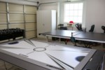 Game Room with Ping Pong Table and Air Hockey