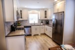 Custom Kitchen with Stainless Steel Appliances view 2
