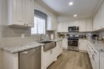Beautifully Upgraded Kitchen with Stainless Steel Appliances