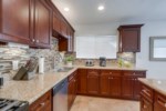 Custom Kitchen with Granite Countertops and Stainless Steel Appliances View #2