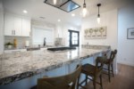 Spacious Custom Gourmet Kitchen view 2
Counter Top seating for 3