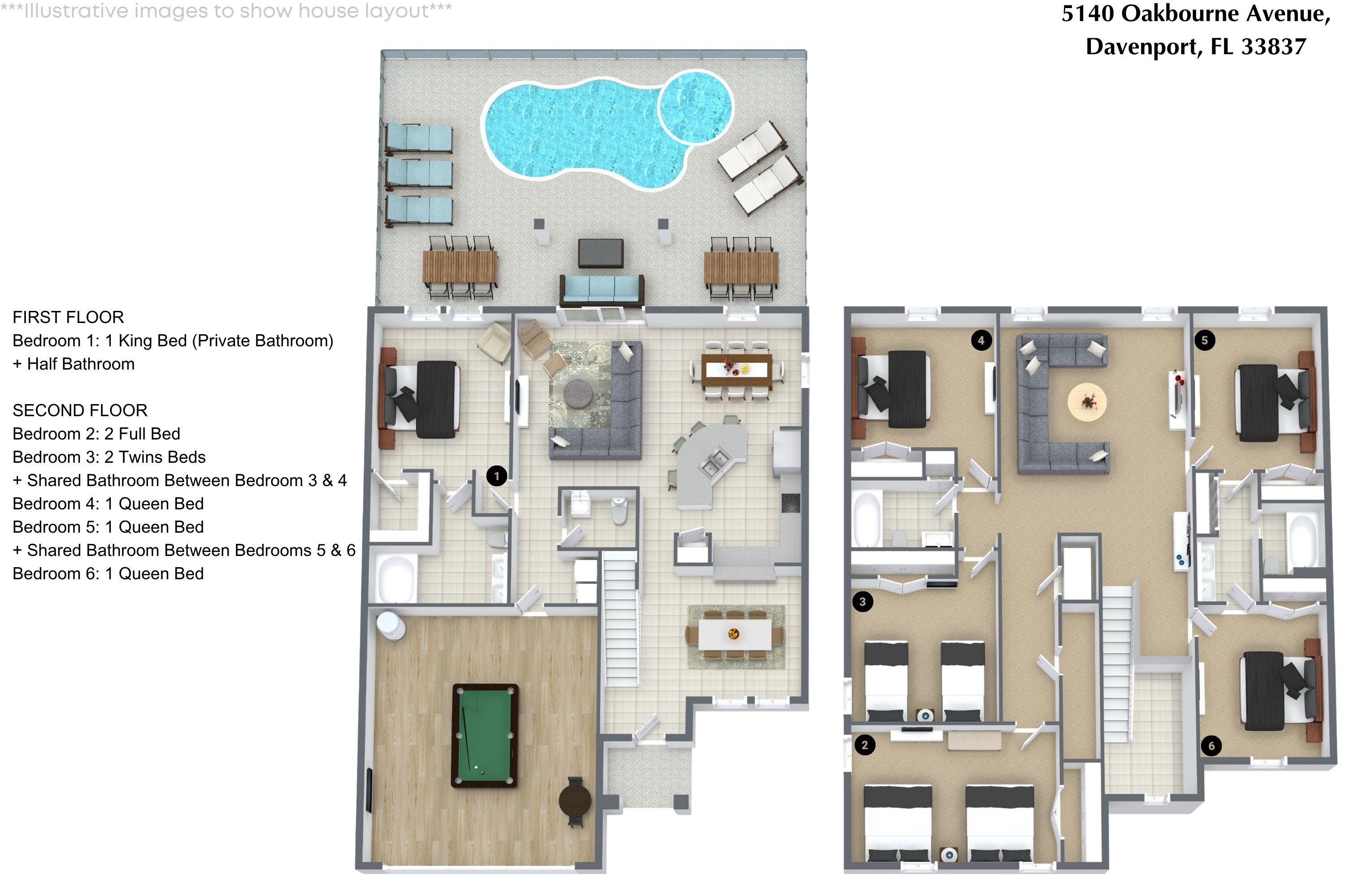 6 bedroom vacation house at Solterra - Image 41