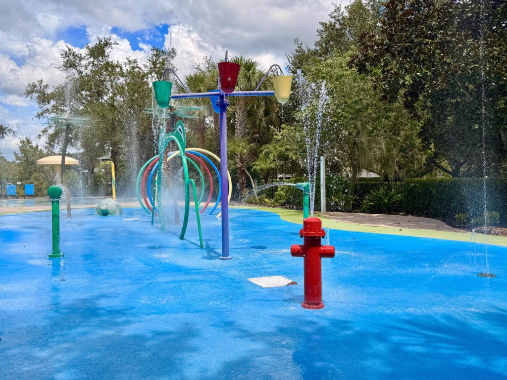 Children's Splashpad for hours of fun!