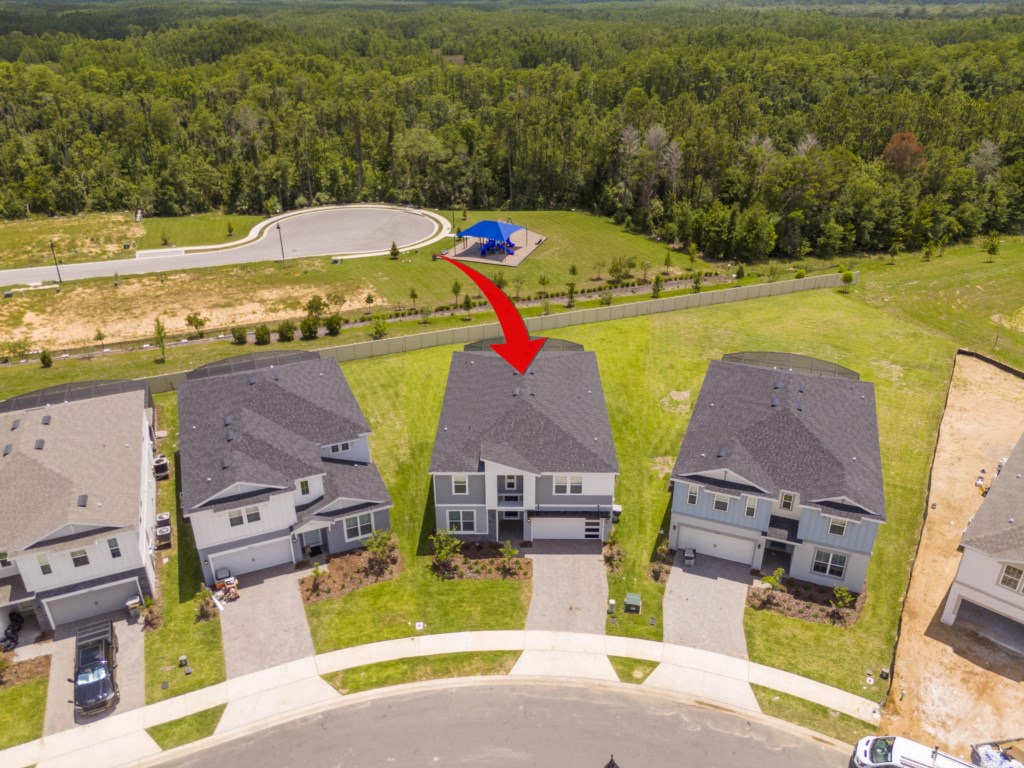 bird-view of the home