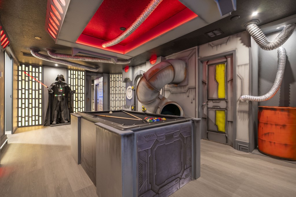 Themed loft area