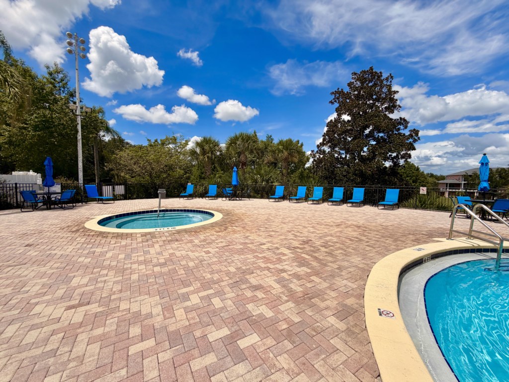 Hot Tub Facilities at the Main Community Pool.