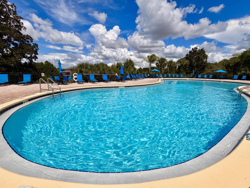 Main Community Pool with plenty of room to spread out.