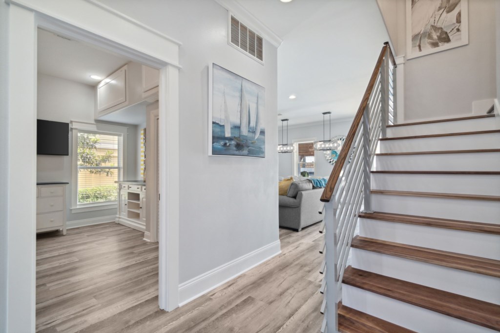 Stairway To 2nd Floor