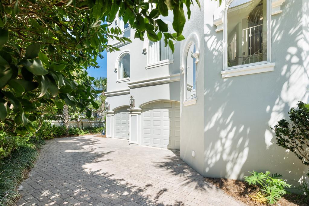 Driveway and Garage