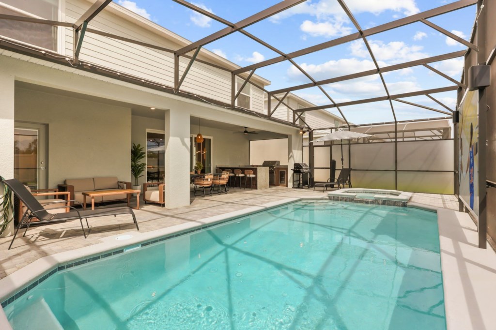 16079 Coastal Cove Lane, 8-bedroom vacation home at Windsor Cay in Clermont, FL — photo 49 of 102