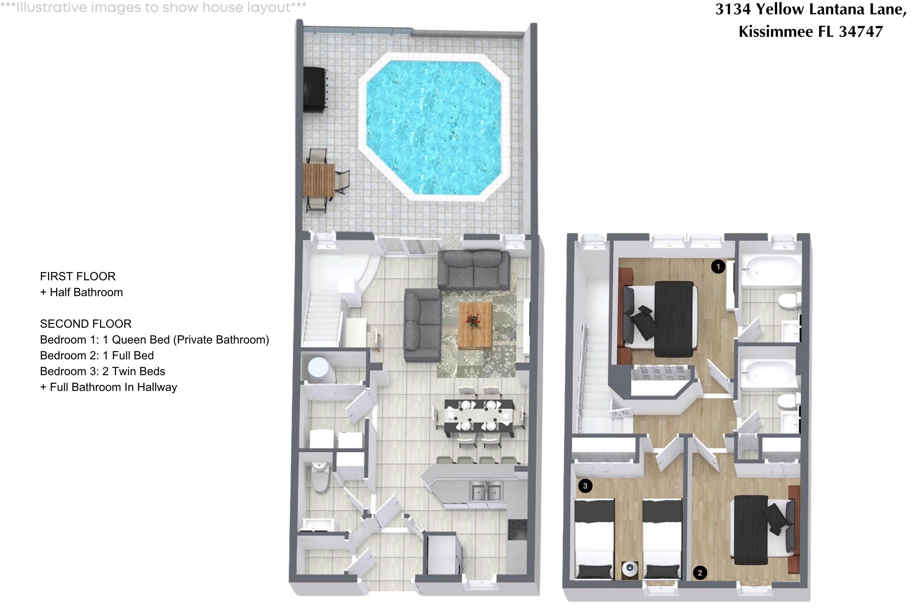 3 bedroom vacation townhouse at Encantada Resort - Image 26