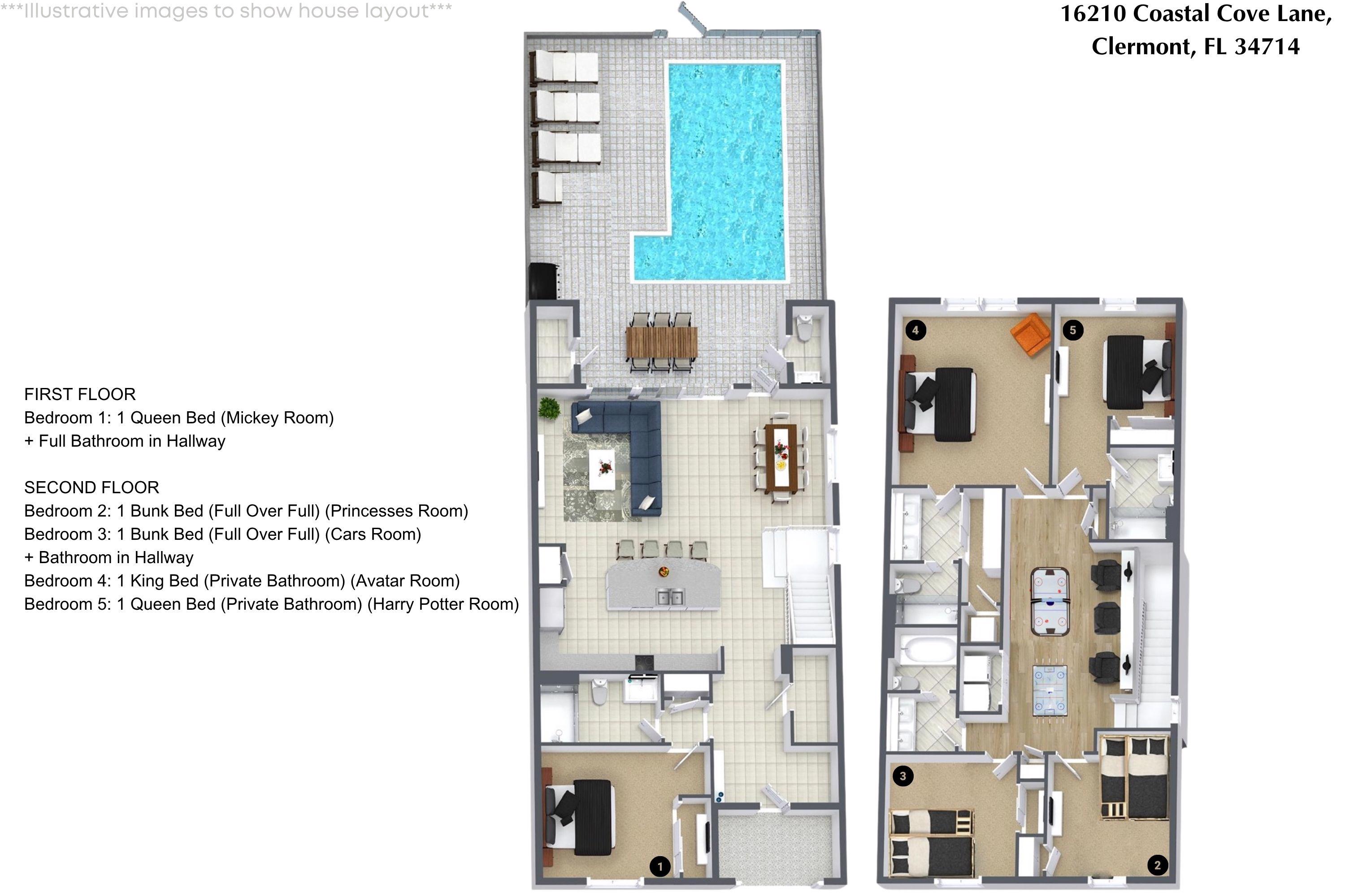 5 bedroom vacation townhouse at Windsor Cay - Image 44