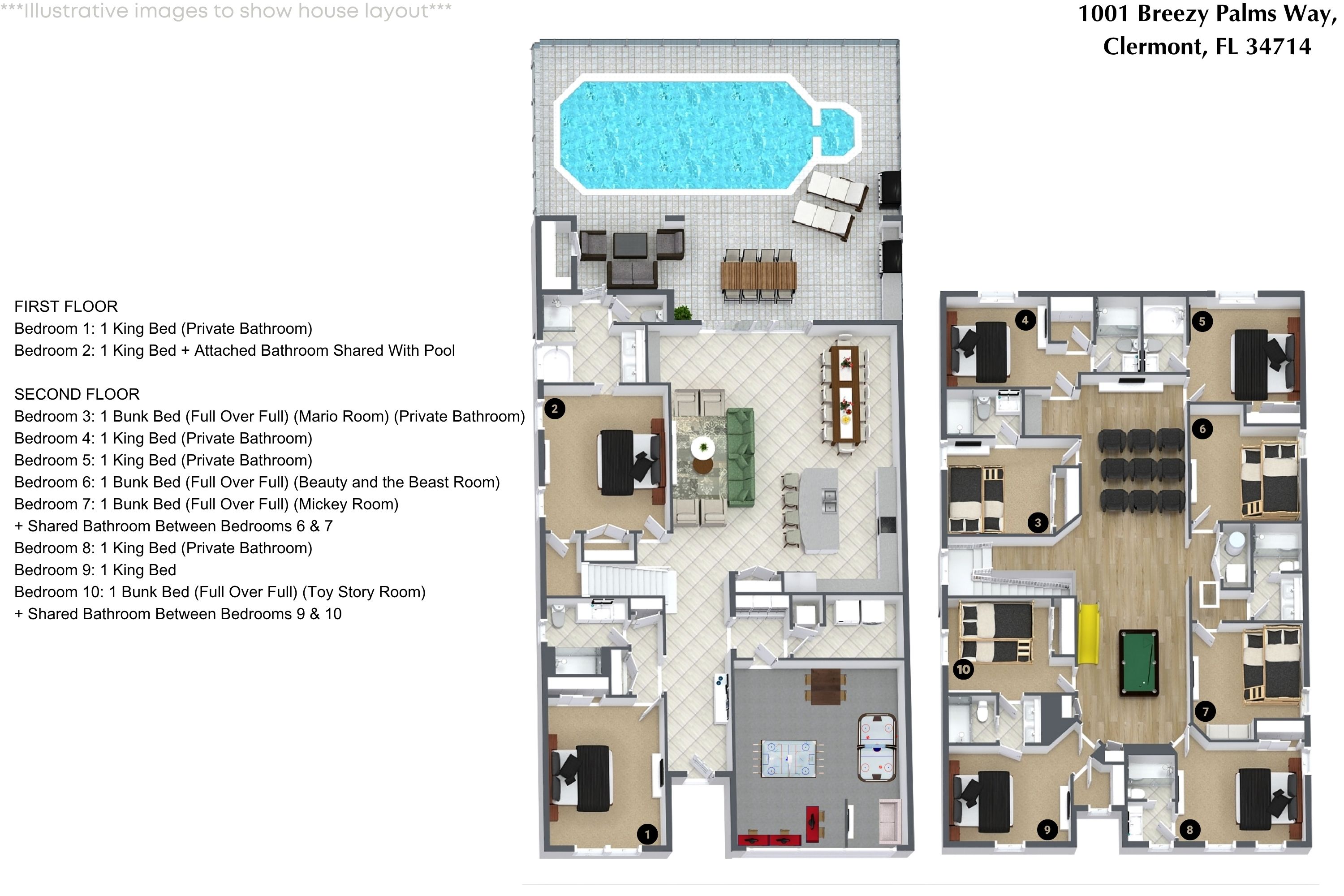 10 bedroom vacation house at Windsor Cay - Image 114