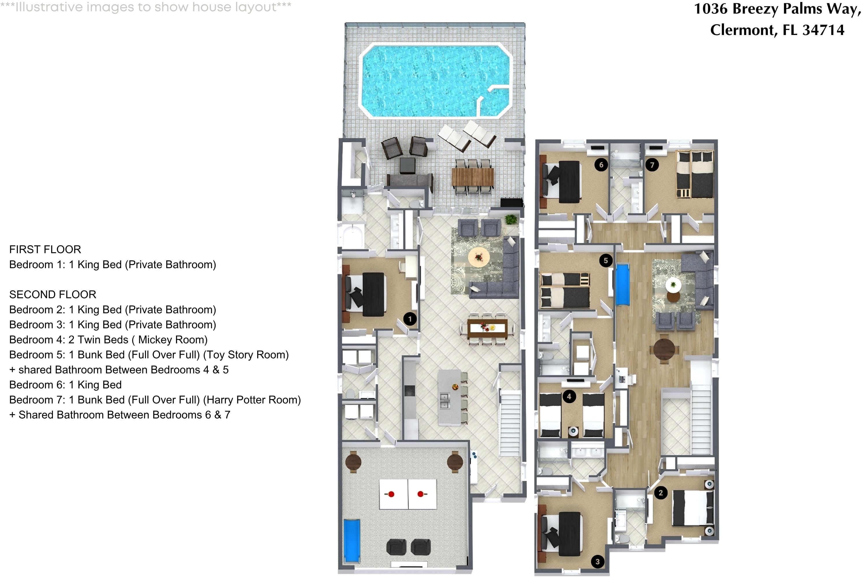7 bedroom vacation house at Windsor Cay  - Image 55