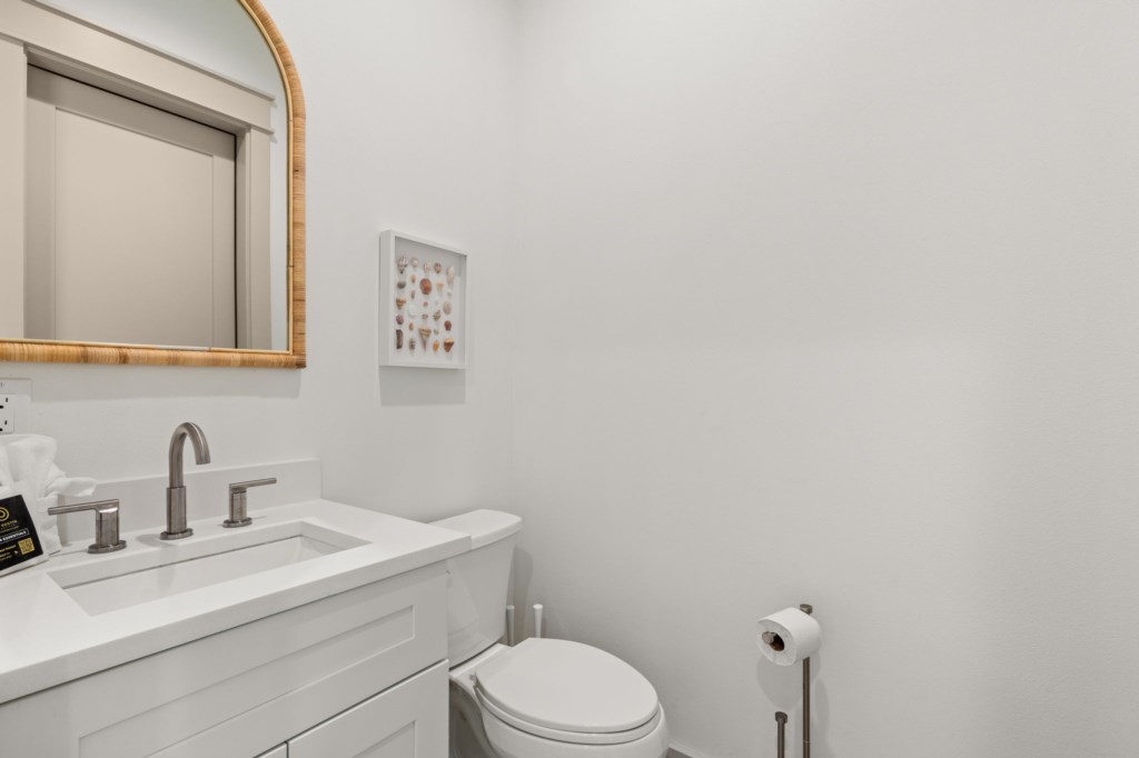 Half Bathroom On 1st Floor
