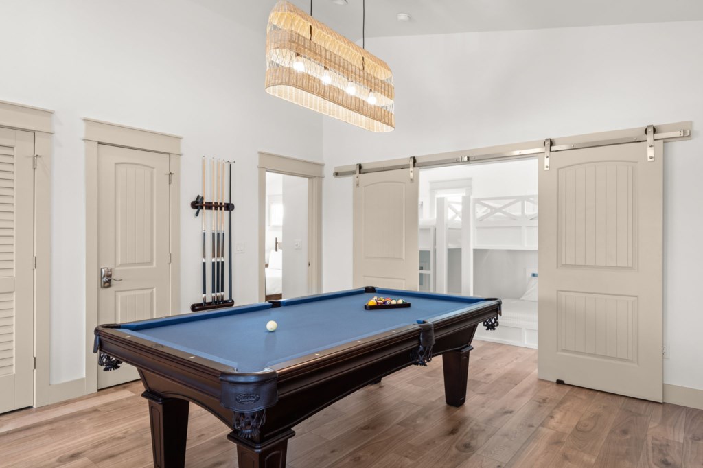 Game Room and Living Room On Level 3