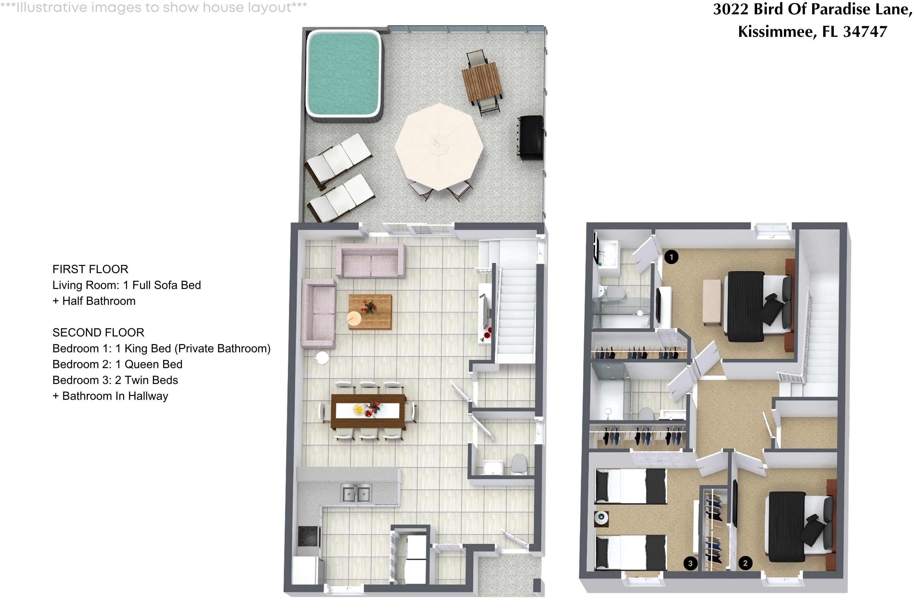 3 bedroom vacation townhouse at Encantada Resort - Image 29