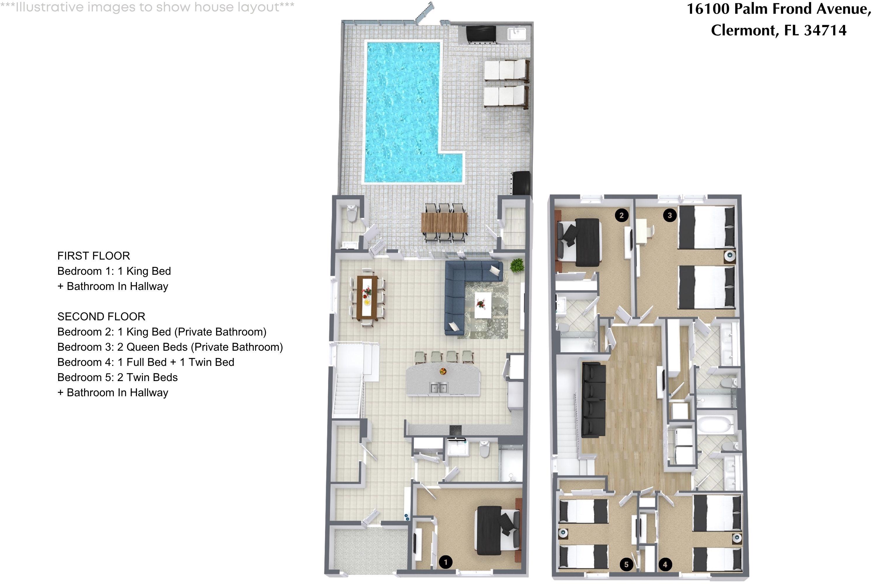 5 bedroom vacation townhouse at Windsor Cay - Image 40