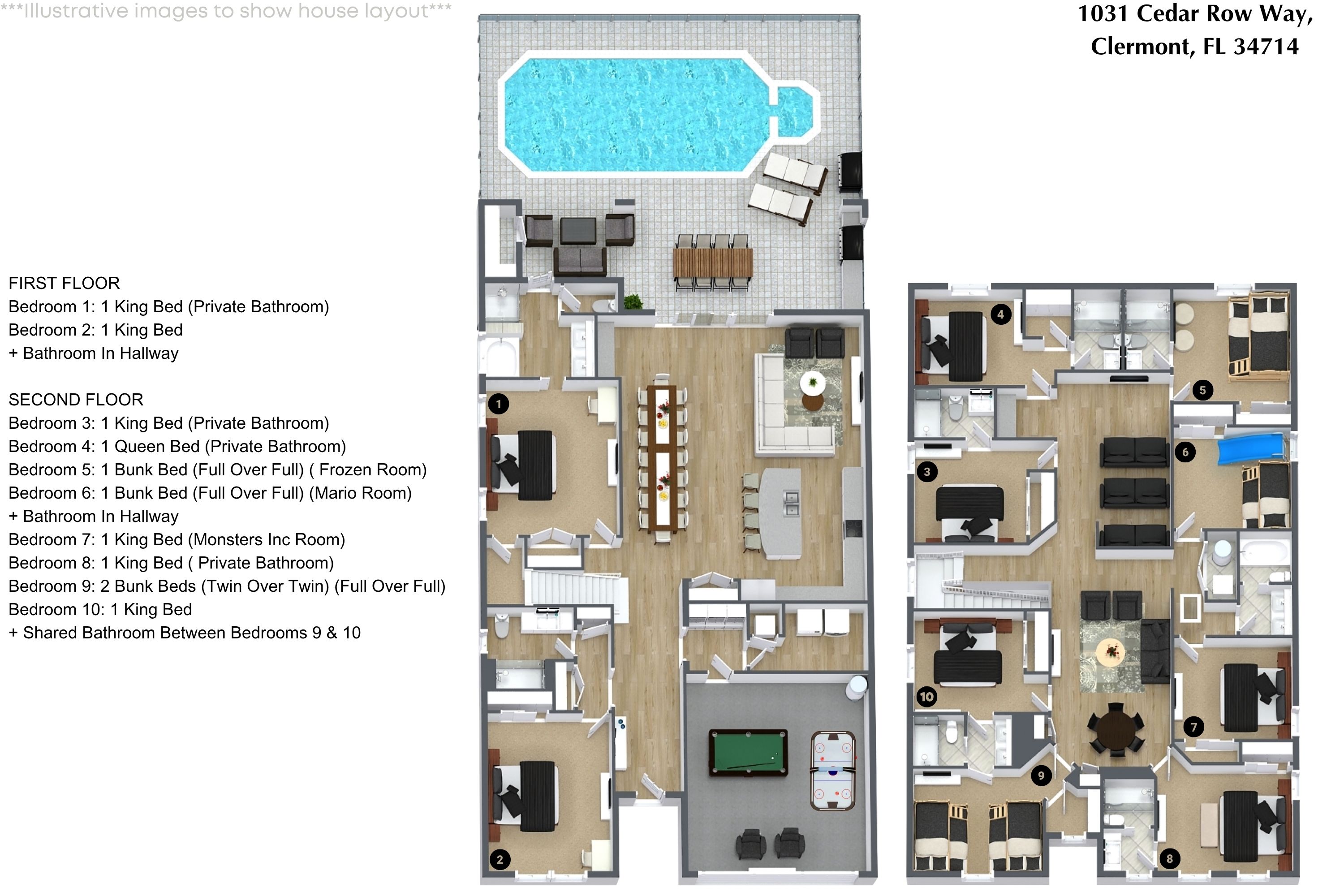 10 bedroom vacation house at Windsor Cay - Image 85