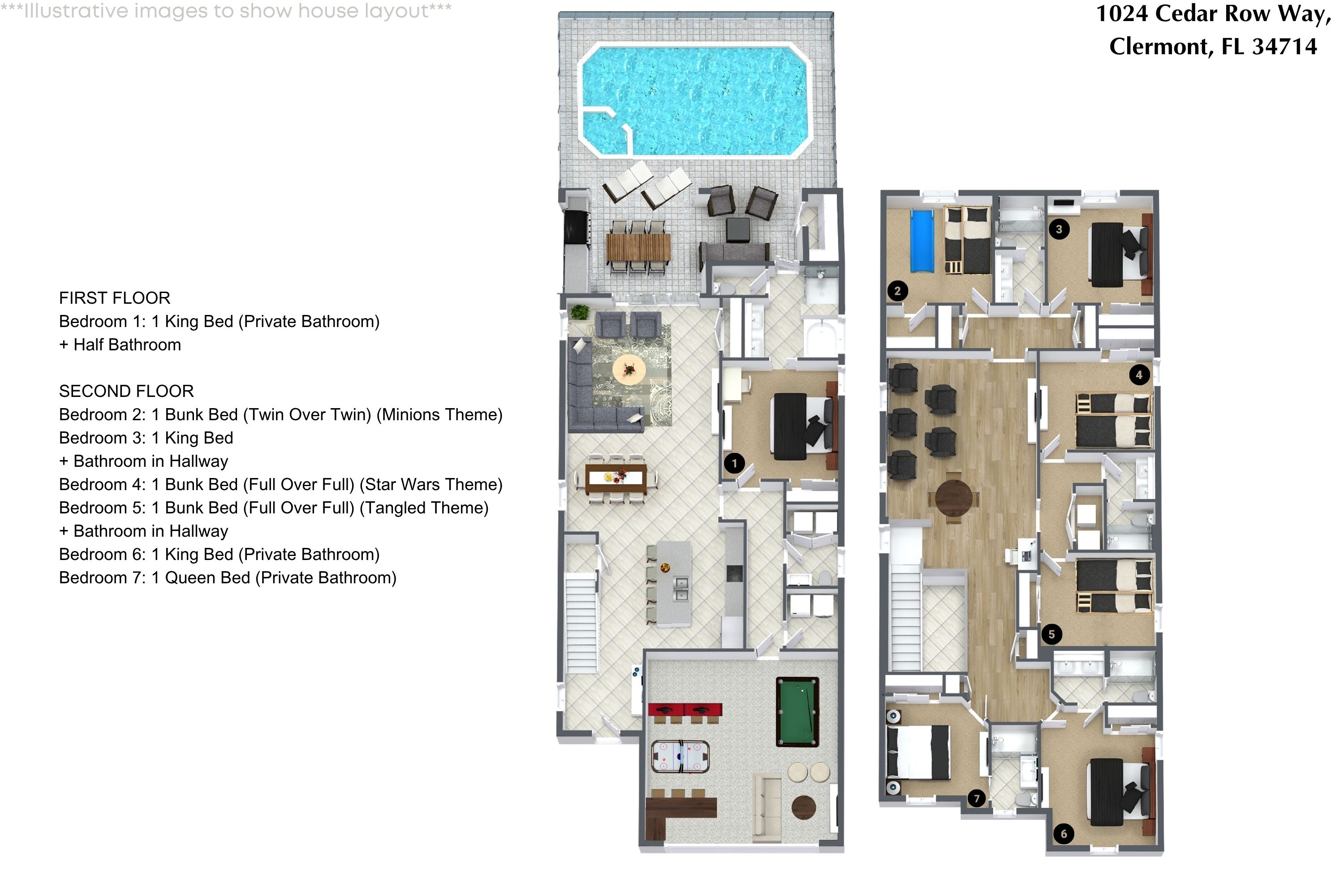 7 bedroom vacation house at Windsor Cay - Image 65