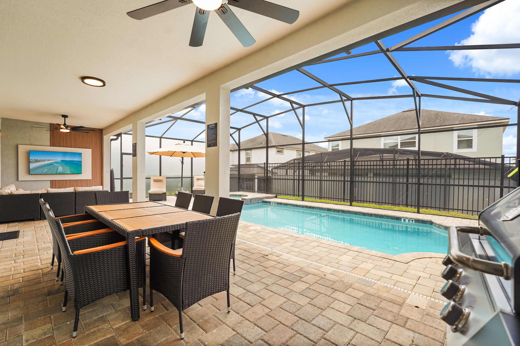 6 bedroom vacation house at Solara Resort - Image 42