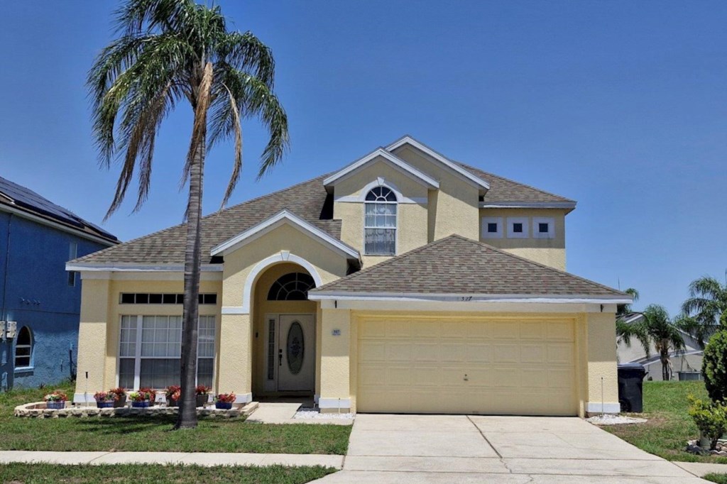 This 5-bedroom, 3.5-bathroom vacation home features a private swimming pool, perfect for family getaways