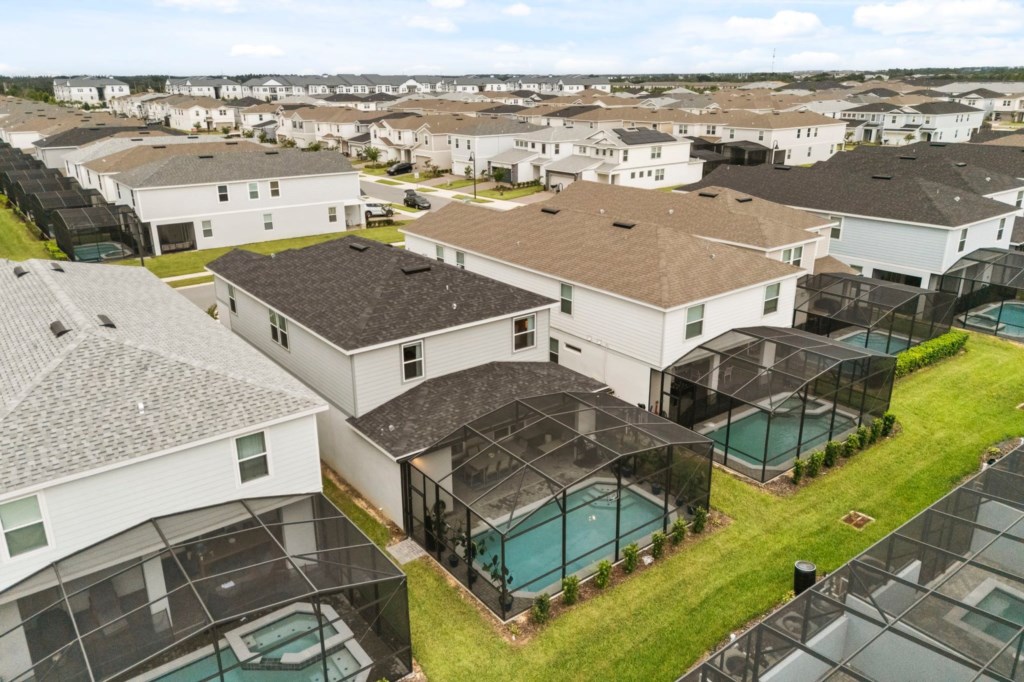 Aerial view back — 1273 Emerald Row Street, photo 43 of 83
