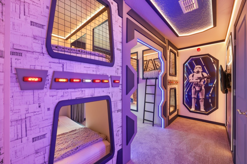 Star Wars - themed bedroom