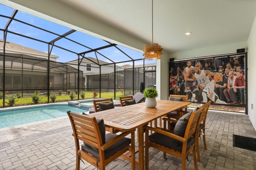 Covered patio