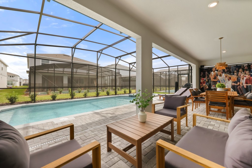 Covered patio