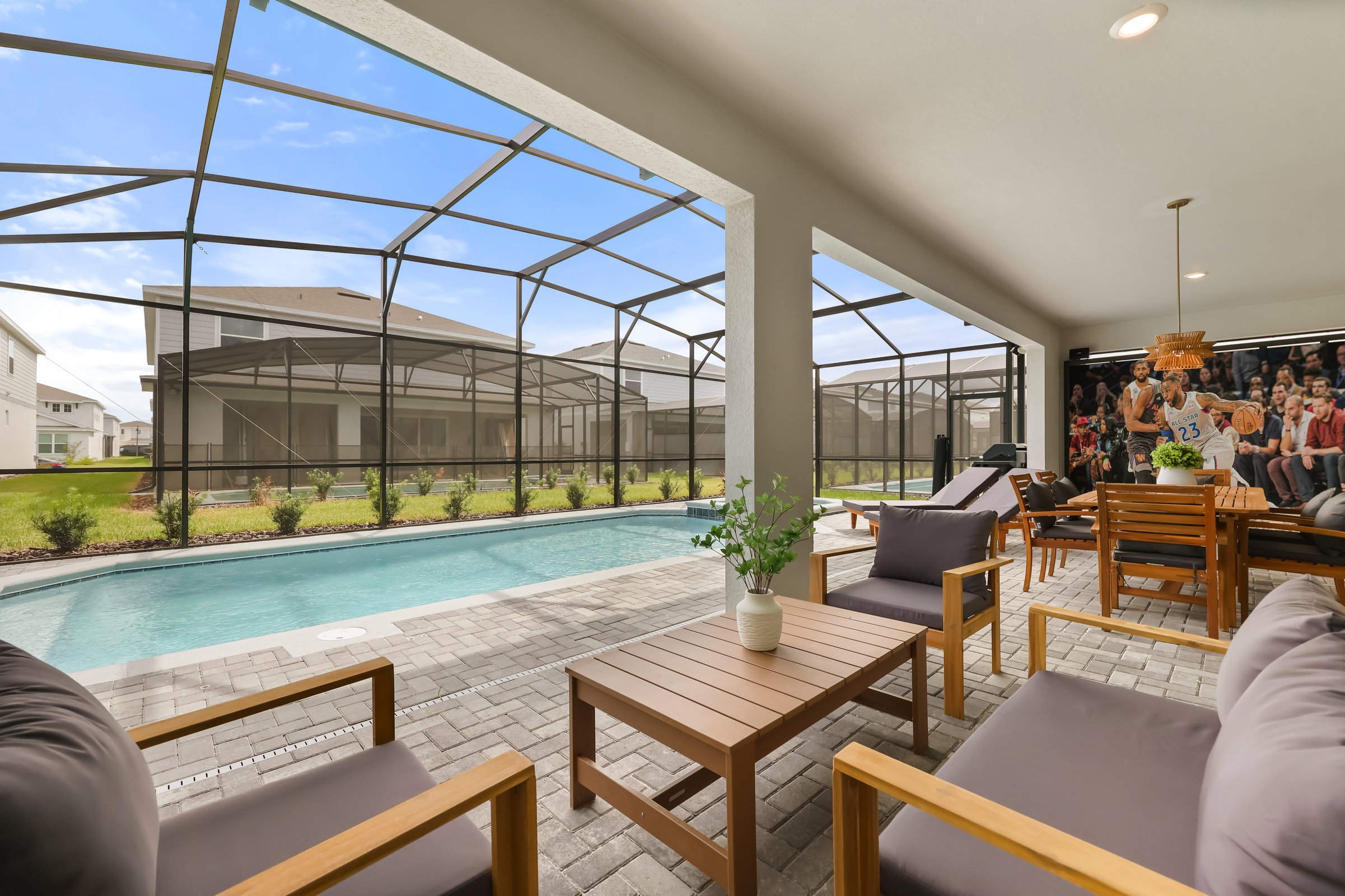 Covered patio — 16030 Coastal Cove Lane, photo 55 of 114