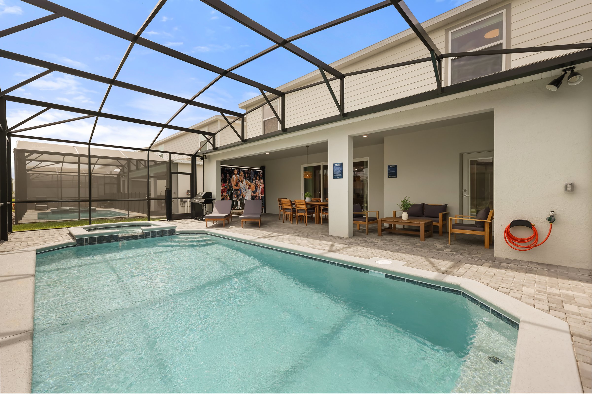 Private pool & spa — 16030 Coastal Cove Lane, photo 56 of 114