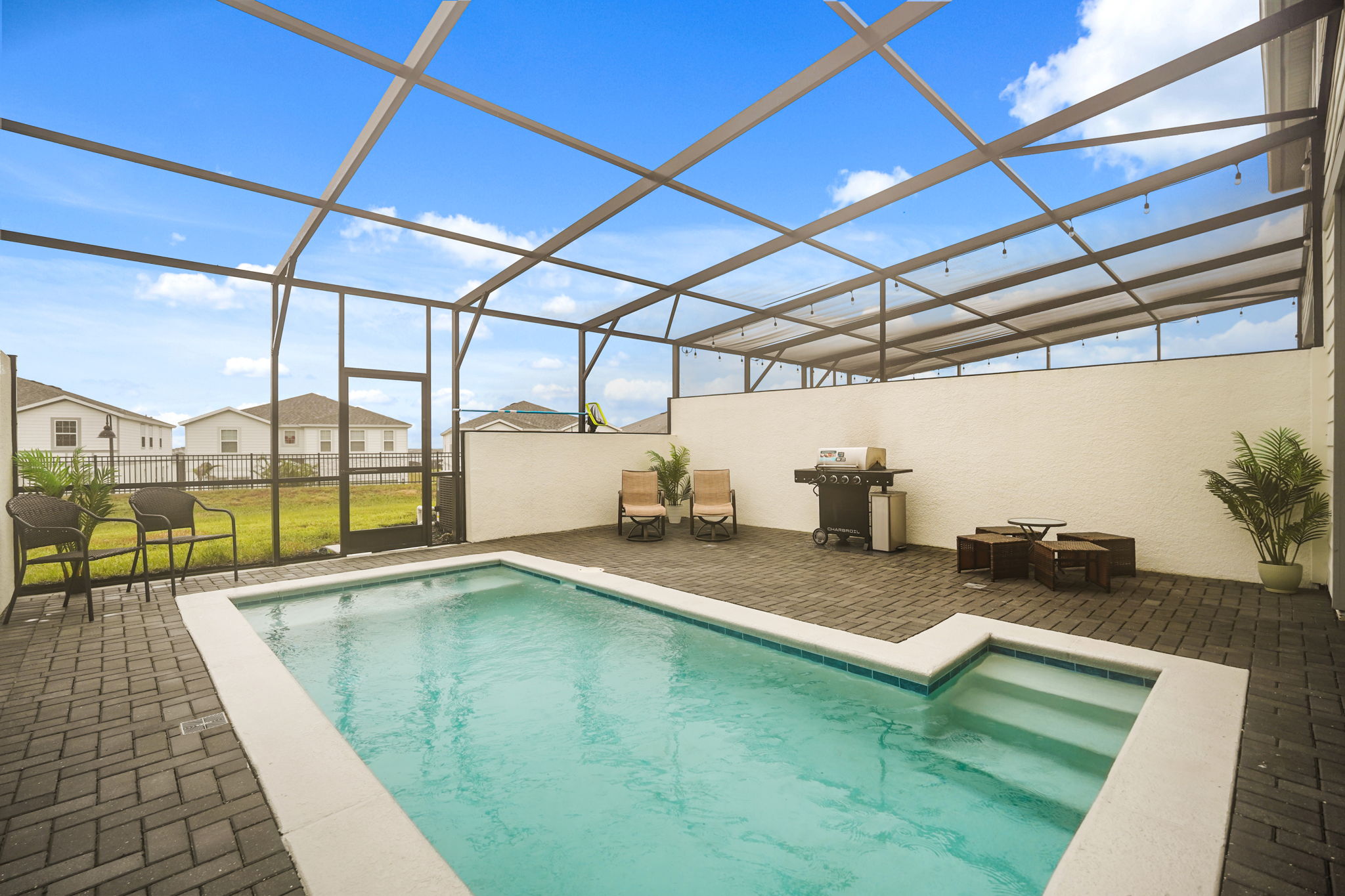 Private Pool — 3745 Pacific Lane, 5-bedroom vacation townhouse at Windsor Island Resort in Davenport, FL