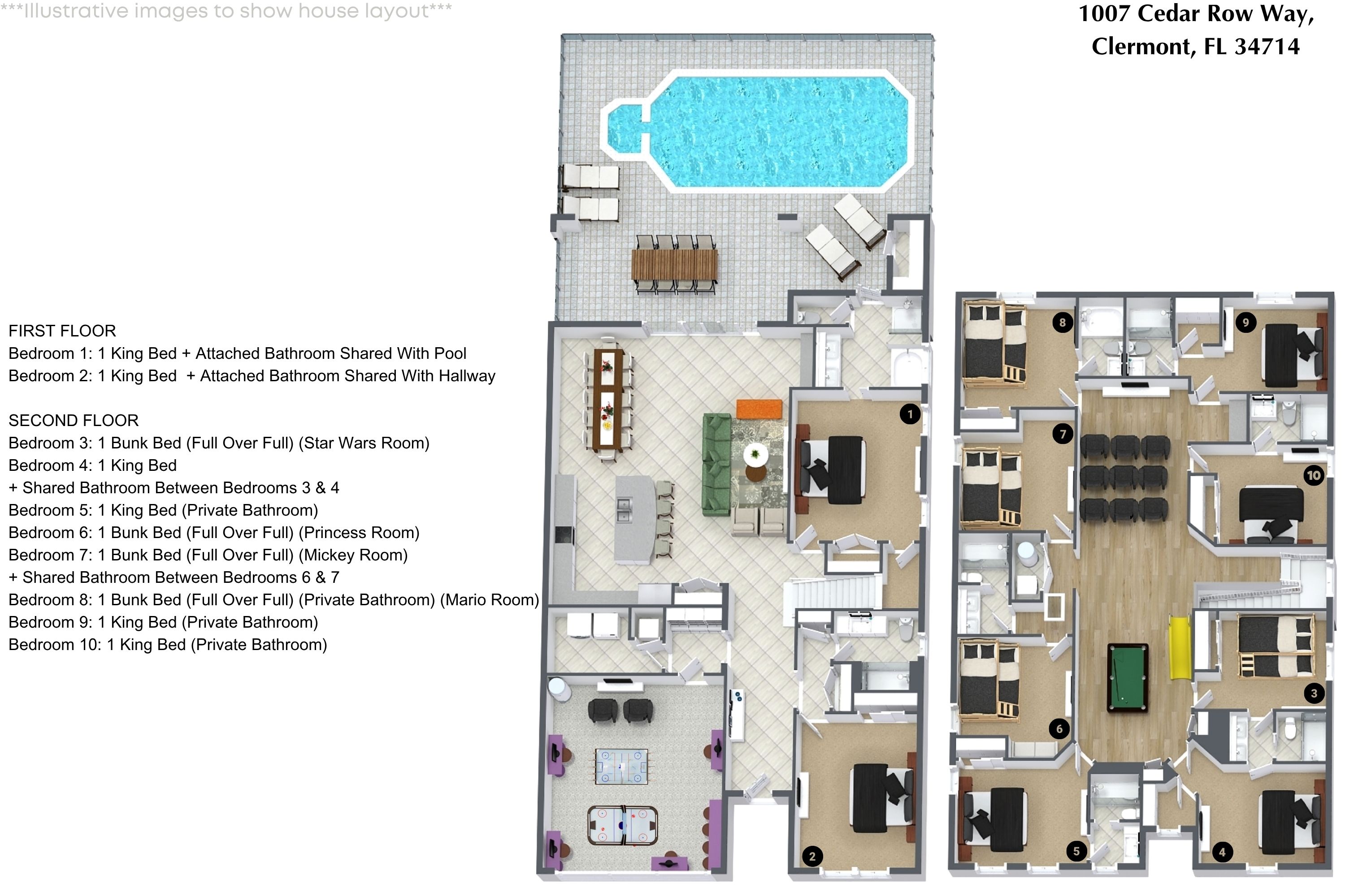 10 bedroom vacation house at Windsor Cay - Image 80